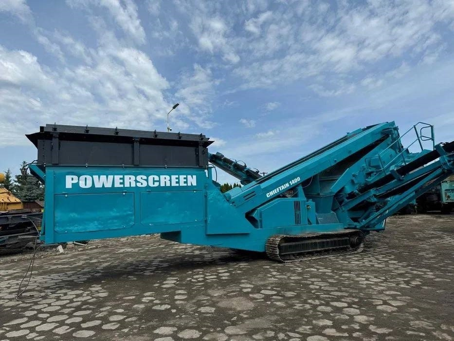 Przesiewacz Powerscreen Chieftain 1400 - Osztályozó berendezés: 3 kép. Przesiewacz Powerscreen Chieftain 1400 - Osztályozó berendezés: 3 kép.