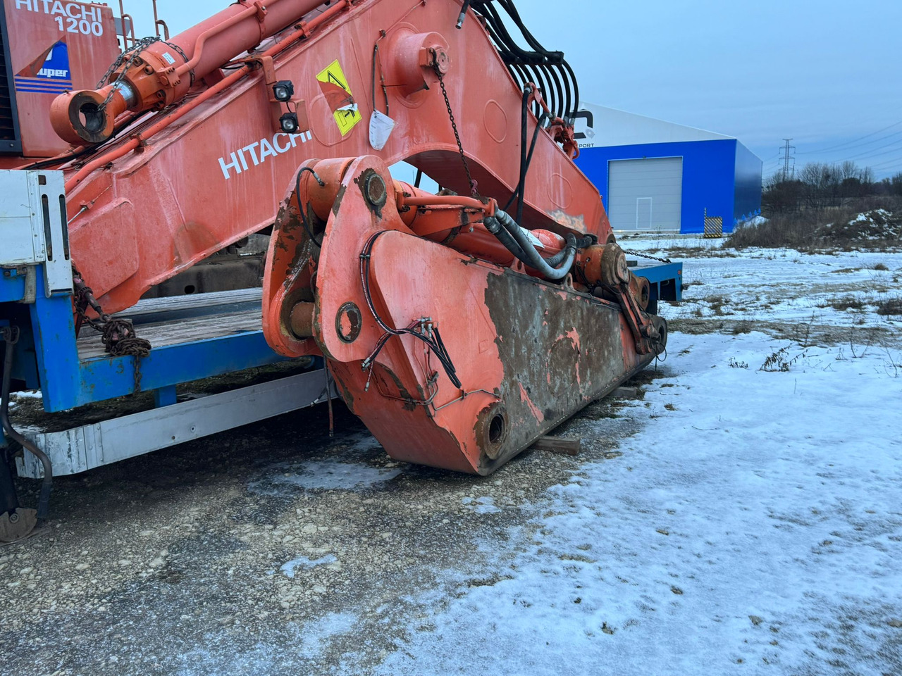 Lánctalpas kotró Hitachi EX1200-5D: 10 kép. Lánctalpas kotró Hitachi EX1200-5D: 10 kép.