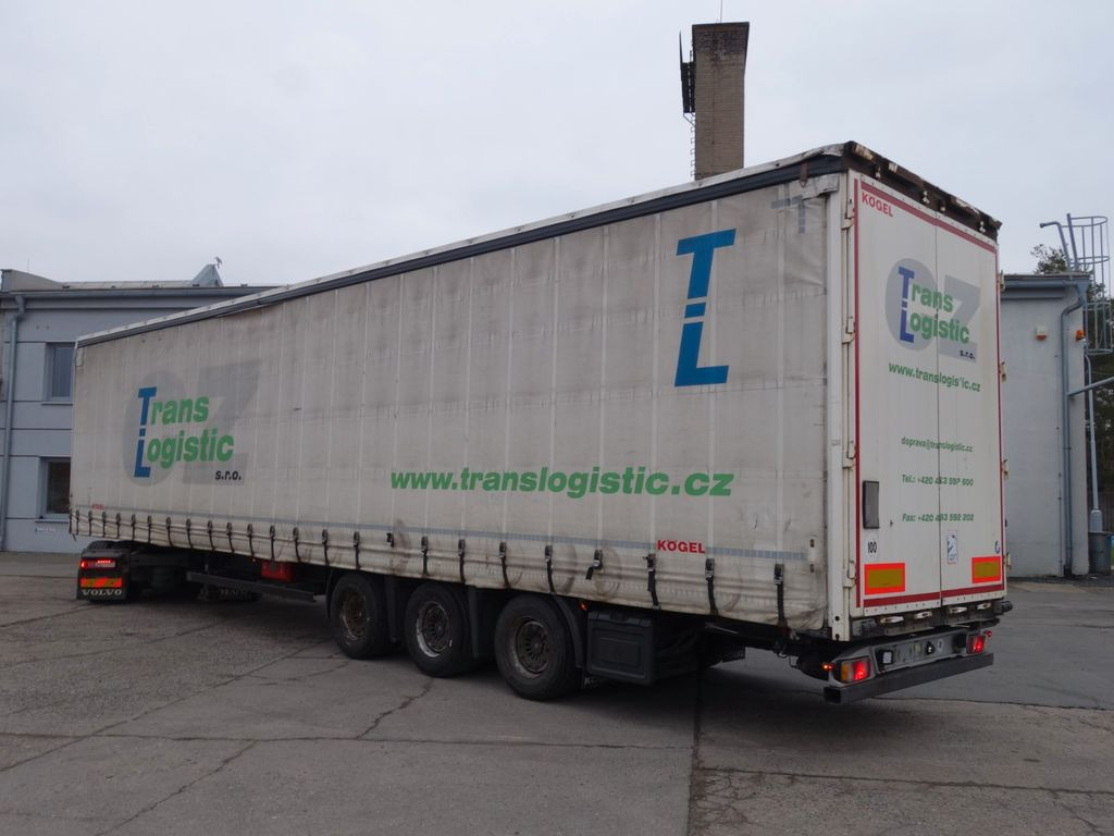Kögel SN24 MEGA, Liftachse, SAF Achsen - Ponyvás félpótkocsi: 4 kép. Kögel SN24 MEGA, Liftachse, SAF Achsen - Ponyvás félpótkocsi: 4 kép.