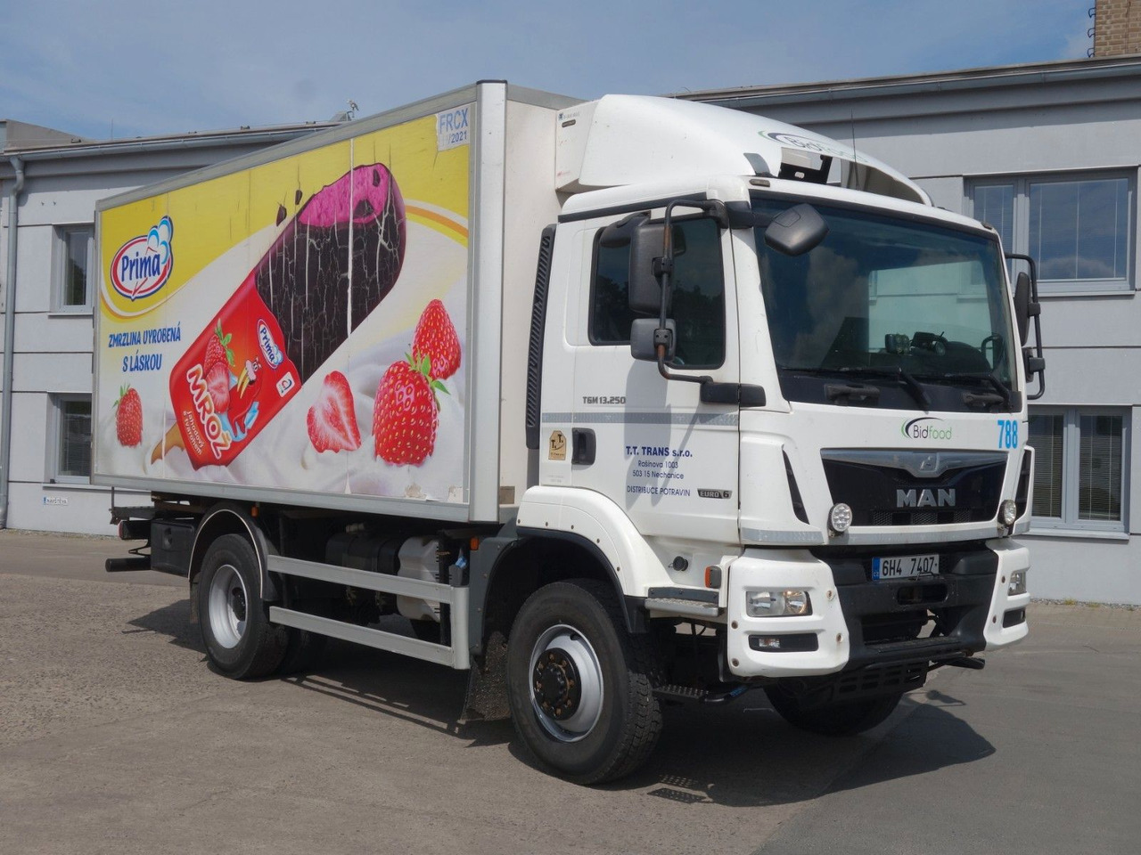 MAN TGM 13.250 4x4 mit Thermo King. 2 Temperaturen - Hűtős teherautó: 2 kép. MAN TGM 13.250 4x4 mit Thermo King. 2 Temperaturen - Hűtős teherautó: 2 kép.