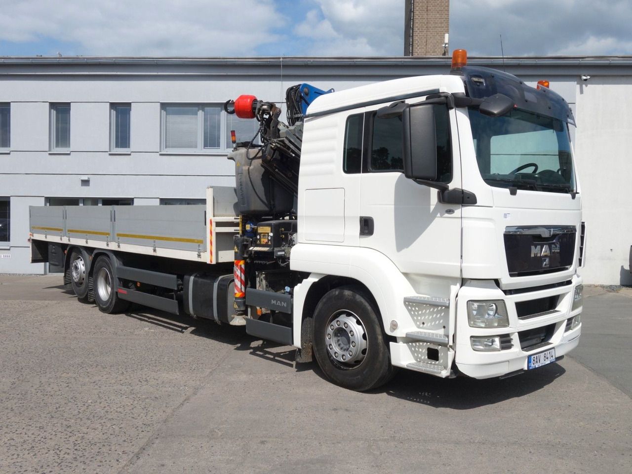 MAN TGS 26.360 FG 6x2 mit Fassi F210C - Darus autó: 3 kép. MAN TGS 26.360 FG 6x2 mit Fassi F210C - Darus autó: 3 kép.