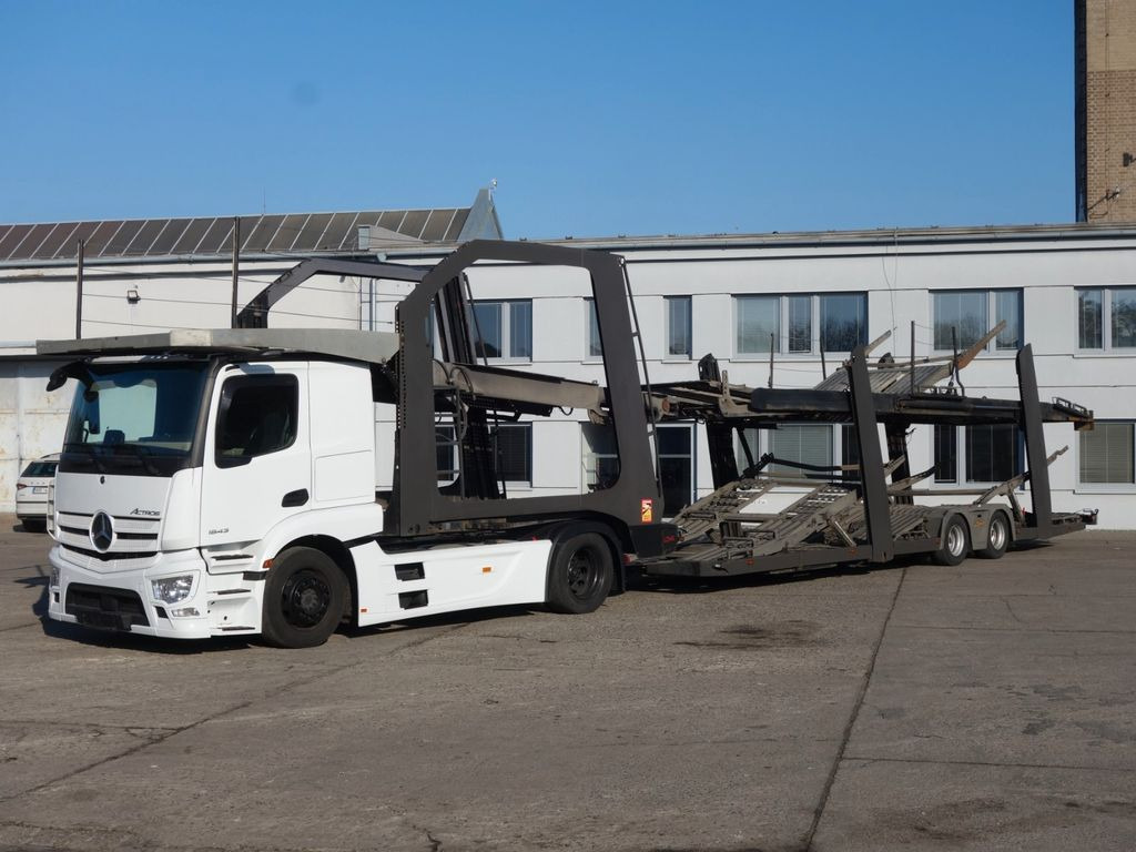 Mercedes-Benz Actros 1843 MP5 mit Euro LOHR, VDI Certificate - Autószállító teherautó: 2 kép. Mercedes-Benz Actros 1843 MP5 mit Euro LOHR, VDI Certificate - Autószállító teherautó: 2 kép.