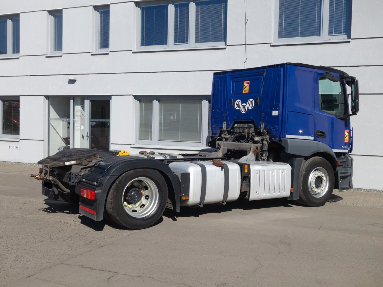 Mercedes-Benz Actros 1843 für Euro LOHR, Retarder, VDI Certifi - Nyergesvontató: 1 kép. Mercedes-Benz Actros 1843 für Euro LOHR, Retarder, VDI Certifi - Nyergesvontató: 1 kép.