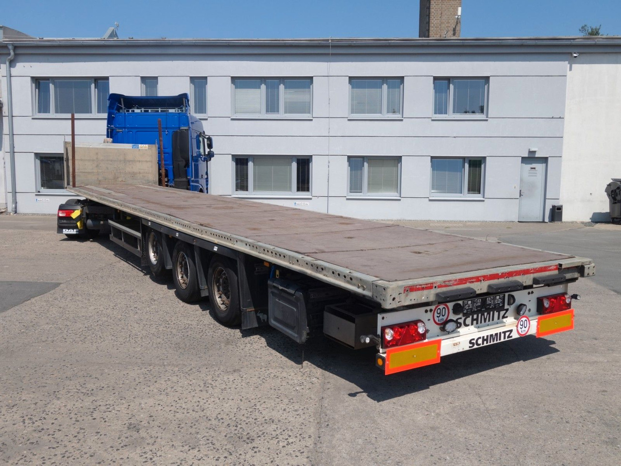 Schmitz Cargobull SCS 24/L , MEGA, Liftaachse, Plattform - Ponyvás félpótkocsi: 5 kép. Schmitz Cargobull SCS 24/L , MEGA, Liftaachse, Plattform - Ponyvás félpótkocsi: 5 kép.