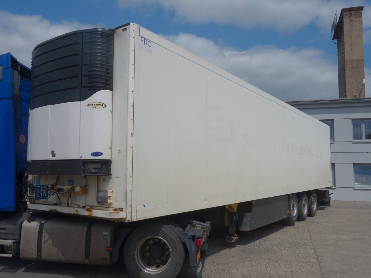 Schmitz Cargobull SKO 24/L mir Carrier 1300, SAF Achsen, Liftachse - Félpótkocsi hűtős: 1 kép. Schmitz Cargobull SKO 24/L mir Carrier 1300, SAF Achsen, Liftachse - Félpótkocsi hűtős: 1 kép.