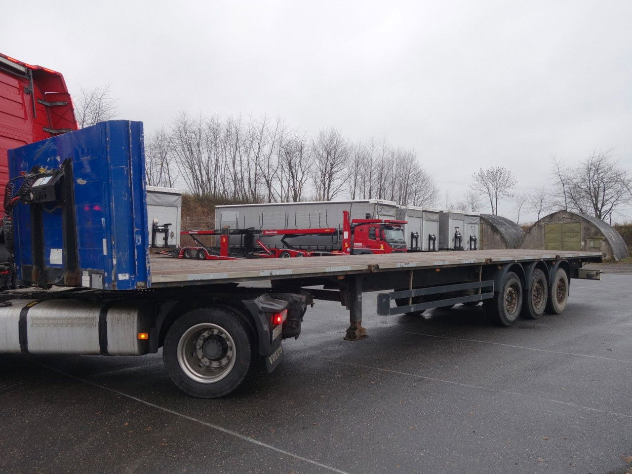 Schwarzmüller SPA 3E, SD - Platós félpótkocsi: 3 kép. Schwarzmüller SPA 3E, SD - Platós félpótkocsi: 3 kép.