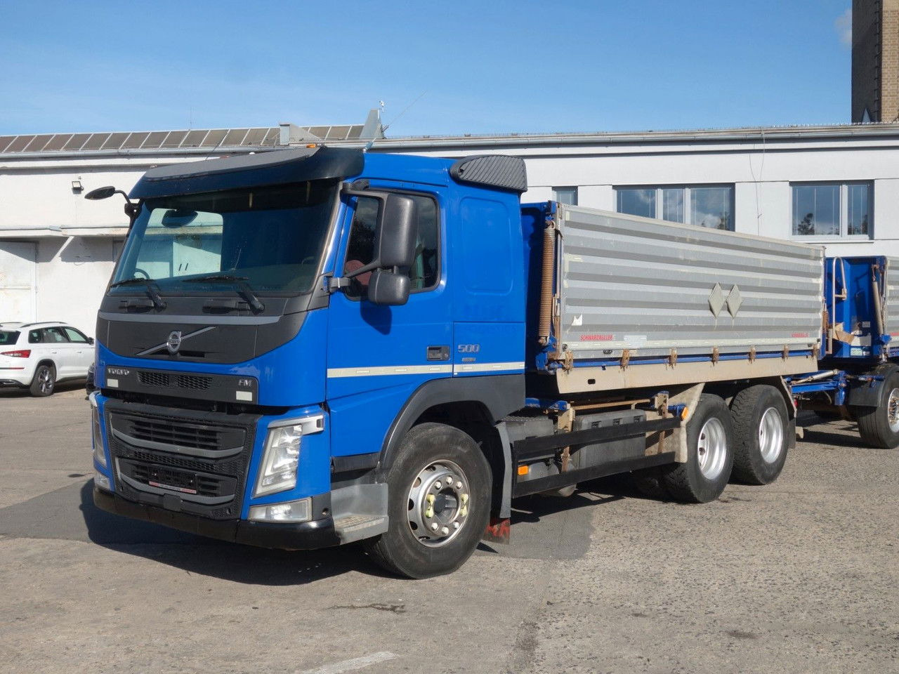 Volvo FM 500 6x4, Dreiseitenkipper Schwarzmüller - Billenőplatós teherautó: 1 kép. Volvo FM 500 6x4, Dreiseitenkipper Schwarzmüller - Billenőplatós teherautó: 1 kép.