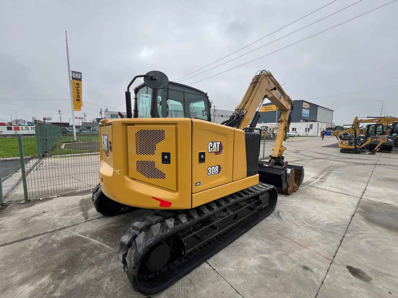 CAT 308-07CR - Lánctalpas kotró: 3 kép. CAT 308-07CR - Lánctalpas kotró: 3 kép.
