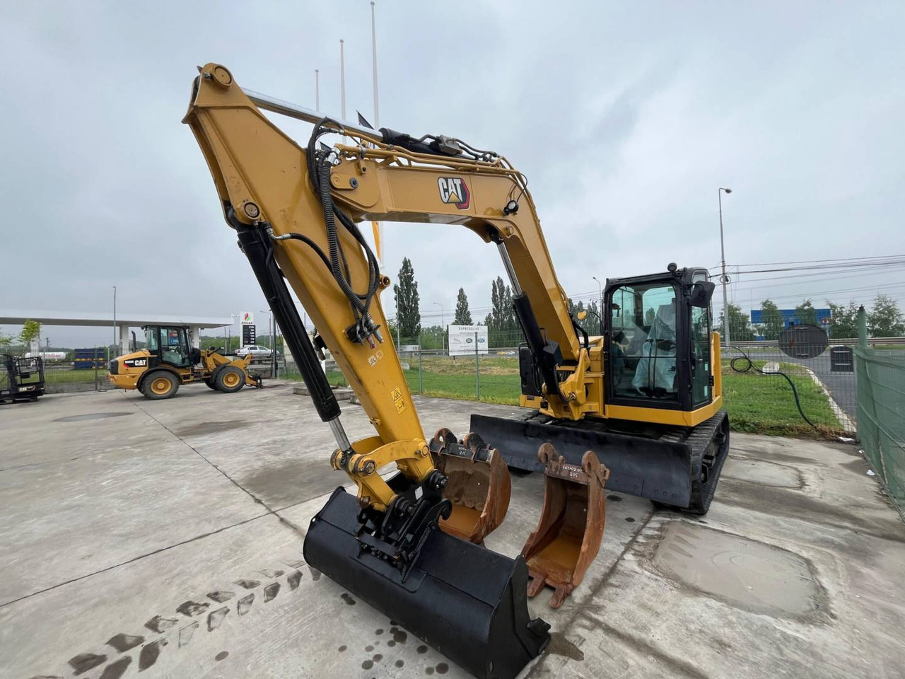 CAT 308-07CR - Lánctalpas kotró: 1 kép. CAT 308-07CR - Lánctalpas kotró: 1 kép.