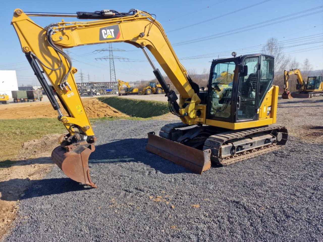 CAT 308-07CR - Lánctalpas kotró: 1 kép. CAT 308-07CR - Lánctalpas kotró: 1 kép.