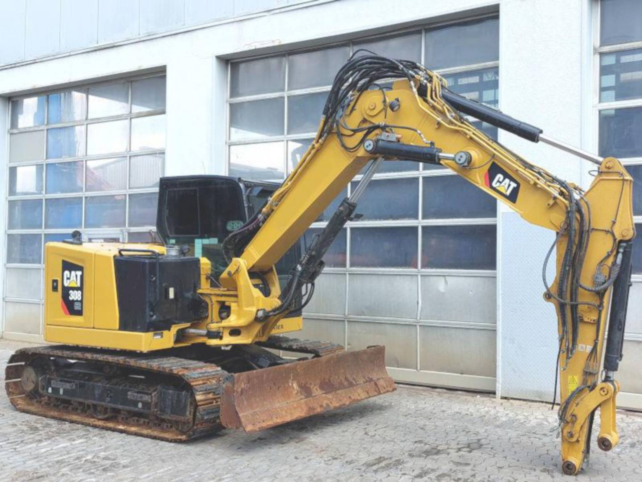 CAT 308-07CR - Lánctalpas kotró: 2 kép. CAT 308-07CR - Lánctalpas kotró: 2 kép.