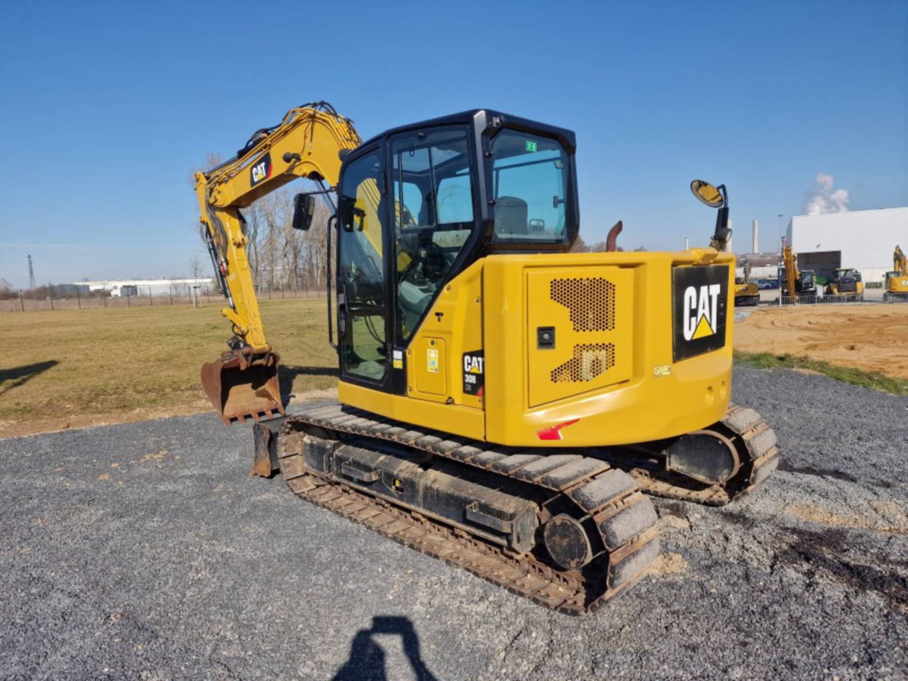 CAT 308-07CR - Lánctalpas kotró: 4 kép. CAT 308-07CR - Lánctalpas kotró: 4 kép.