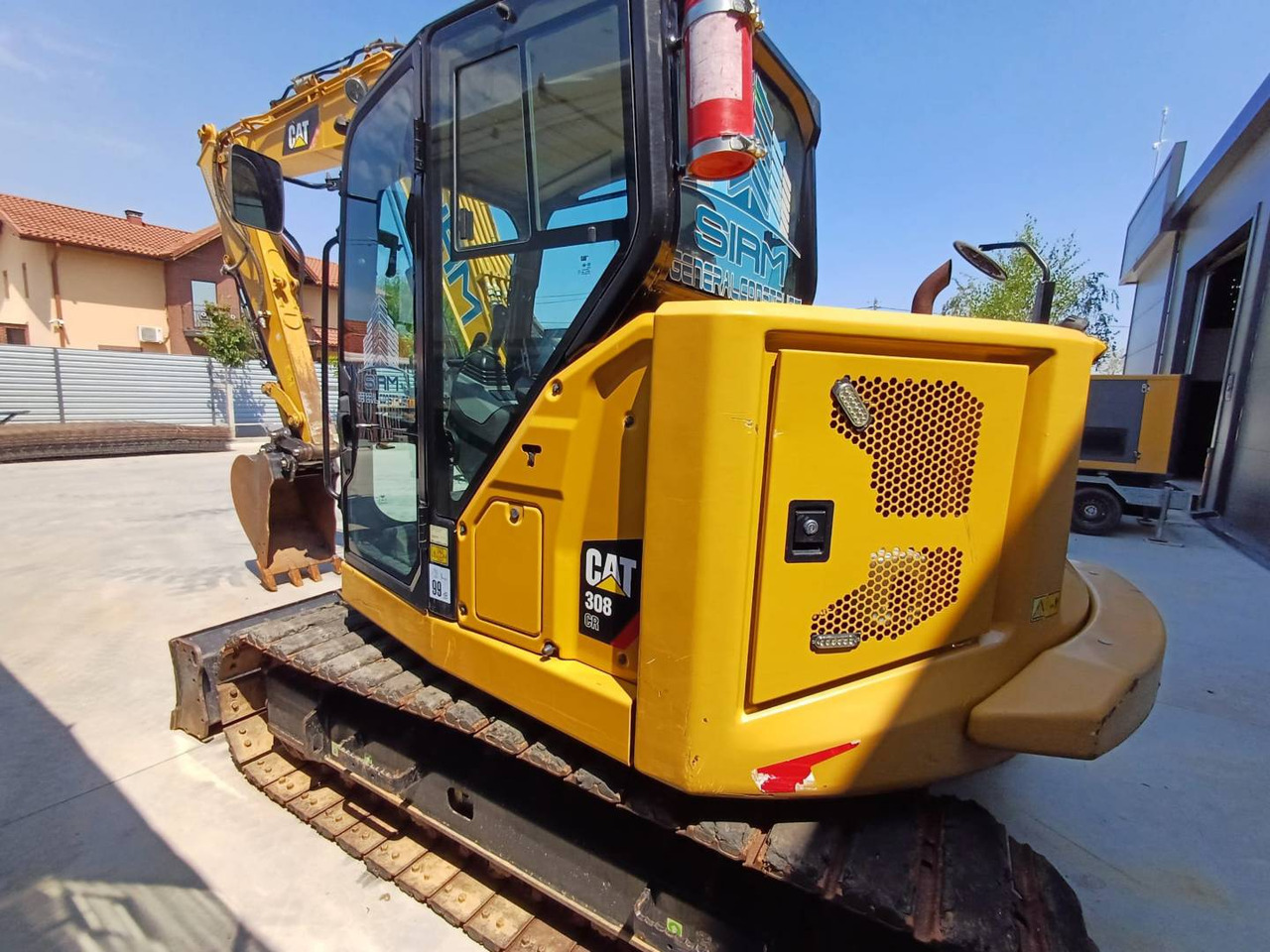 CAT 308-07CR - Lánctalpas kotró: 4 kép. CAT 308-07CR - Lánctalpas kotró: 4 kép.
