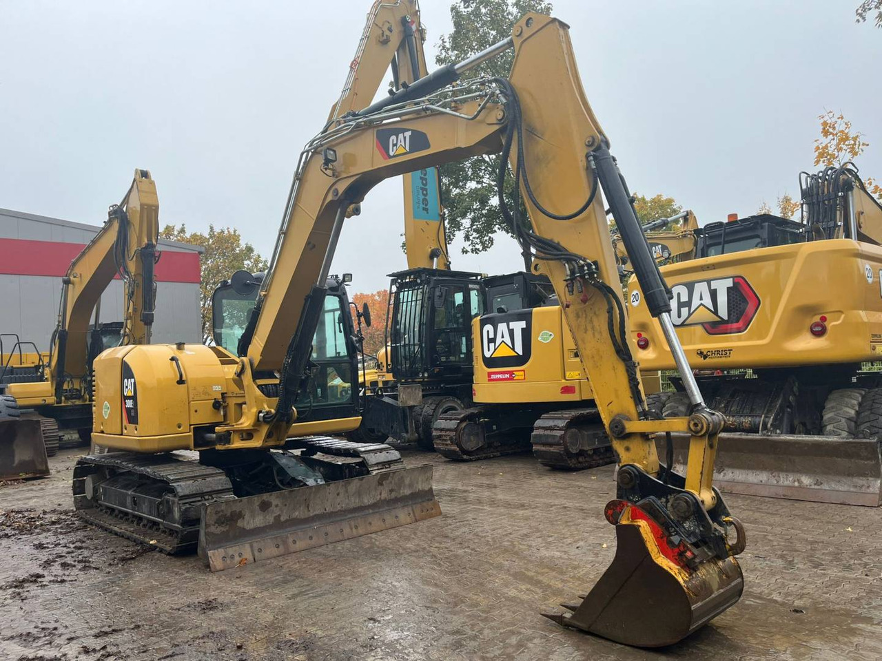 CAT 308E2CRSB - Lánctalpas kotró: 2 kép. CAT 308E2CRSB - Lánctalpas kotró: 2 kép.