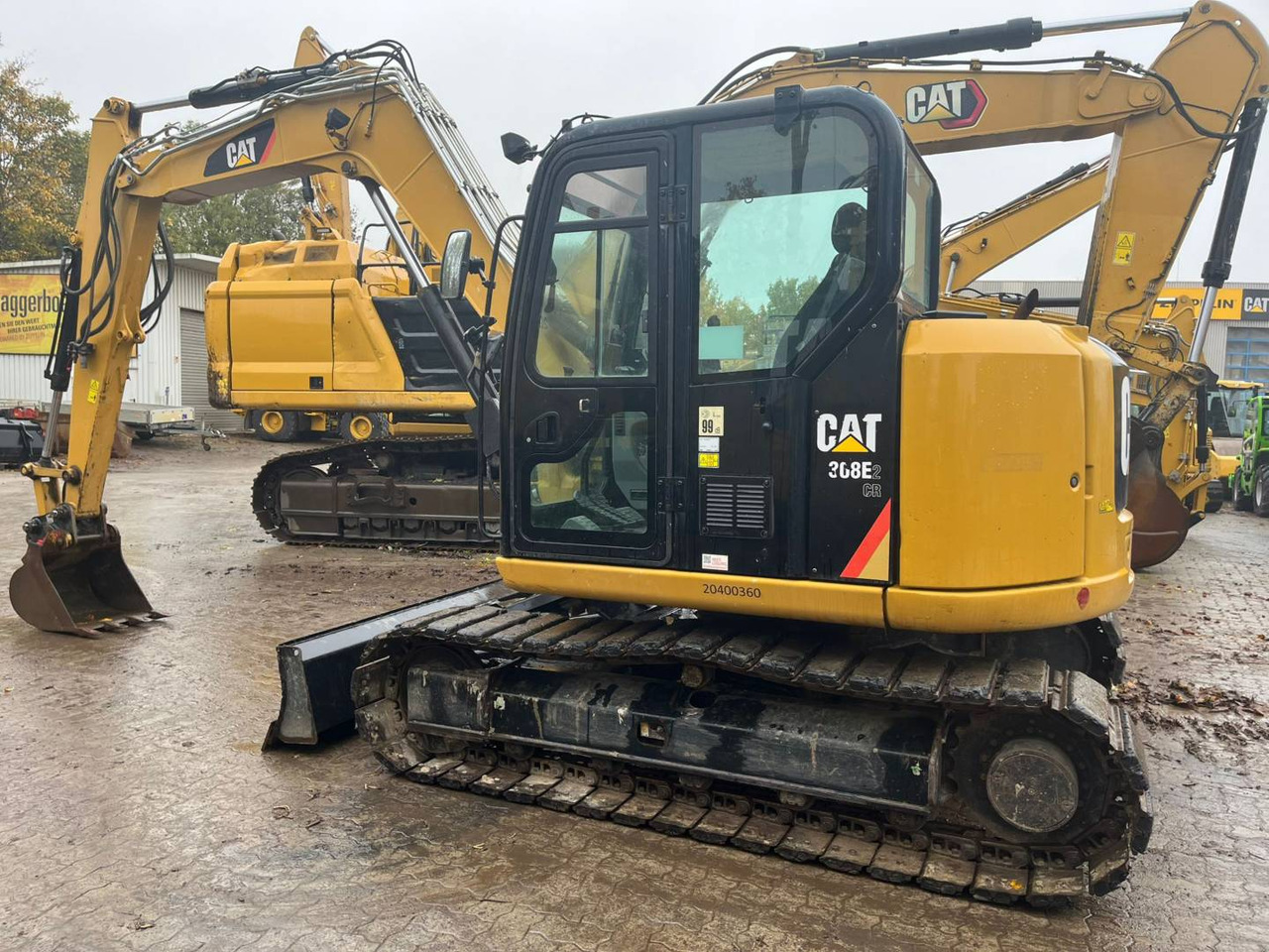 CAT 308E2CRSB - Lánctalpas kotró: 4 kép. CAT 308E2CRSB - Lánctalpas kotró: 4 kép.