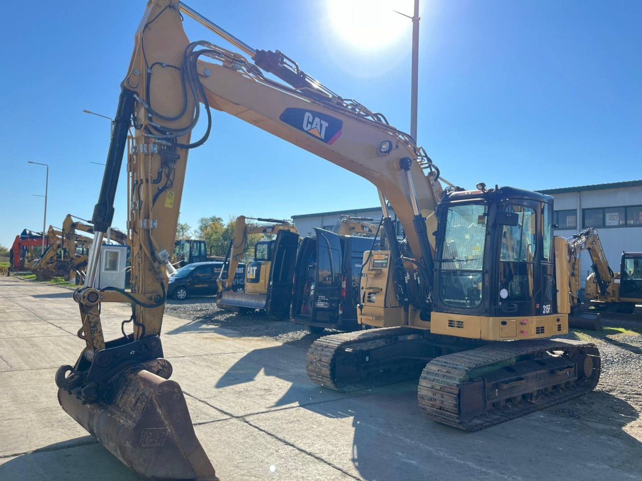 CAT 315FLCR - Lánctalpas kotró: 1 kép. CAT 315FLCR - Lánctalpas kotró: 1 kép.