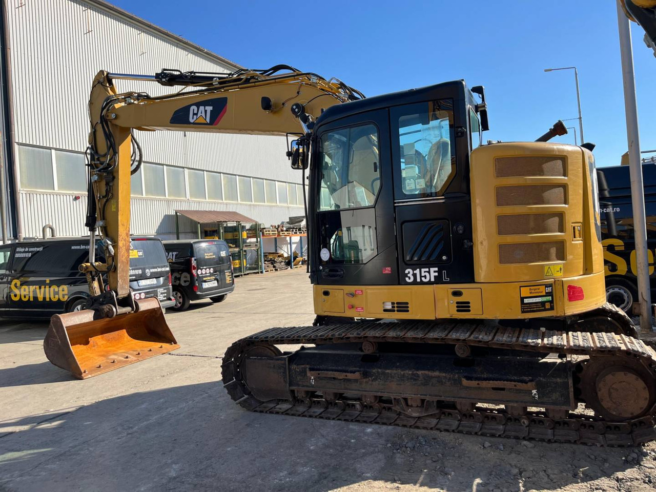 CAT 315FLCR - Lánctalpas kotró: 4 kép. CAT 315FLCR - Lánctalpas kotró: 4 kép.