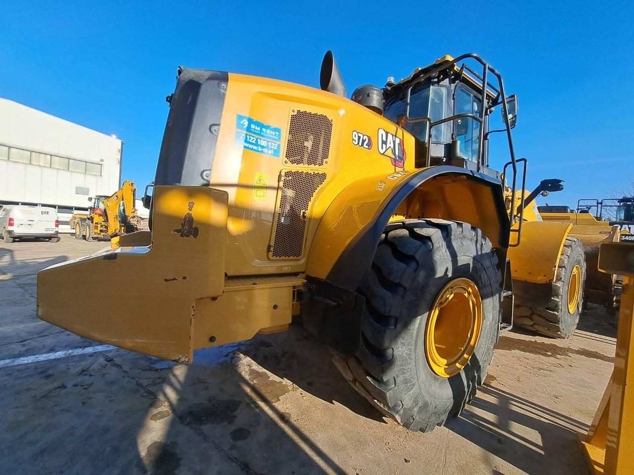 CAT 972 - Gumikerekes homlokrakodó: 3 kép. CAT 972 - Gumikerekes homlokrakodó: 3 kép.