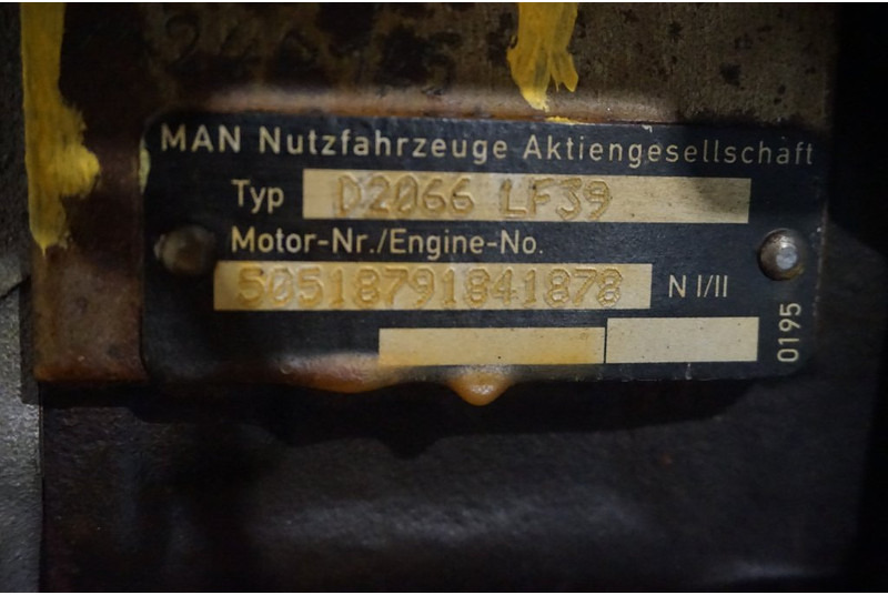 MAN D2066LF39 EURO4 320PS + NOK - Motor - Teherautó: 5 kép. MAN D2066LF39 EURO4 320PS + NOK - Motor - Teherautó: 5 kép.