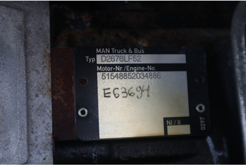 MAN D2676LF52 EURO6 460PS - Motor - Teherautó: 5 kép. MAN D2676LF52 EURO6 460PS - Motor - Teherautó: 5 kép.