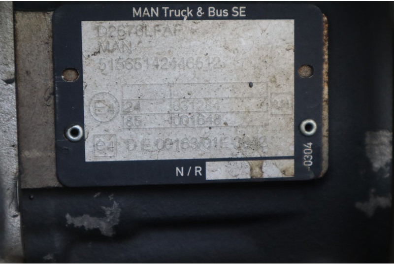 MAN D2676LFAF EURO6 510PS - Motor - Teherautó: 5 kép. MAN D2676LFAF EURO6 510PS - Motor - Teherautó: 5 kép.