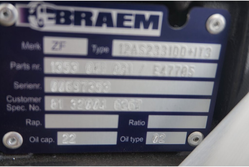 ZF 12AS2331DD INT3 - Sebességváltó - Teherautó: 5 kép. ZF 12AS2331DD INT3 - Sebességváltó - Teherautó: 5 kép.