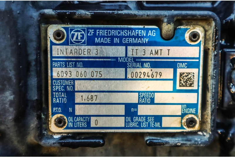 ZF 12AS2331DD+INT3 - Sebességváltó - Teherautó: 5 kép. ZF 12AS2331DD+INT3 - Sebességváltó - Teherautó: 5 kép.