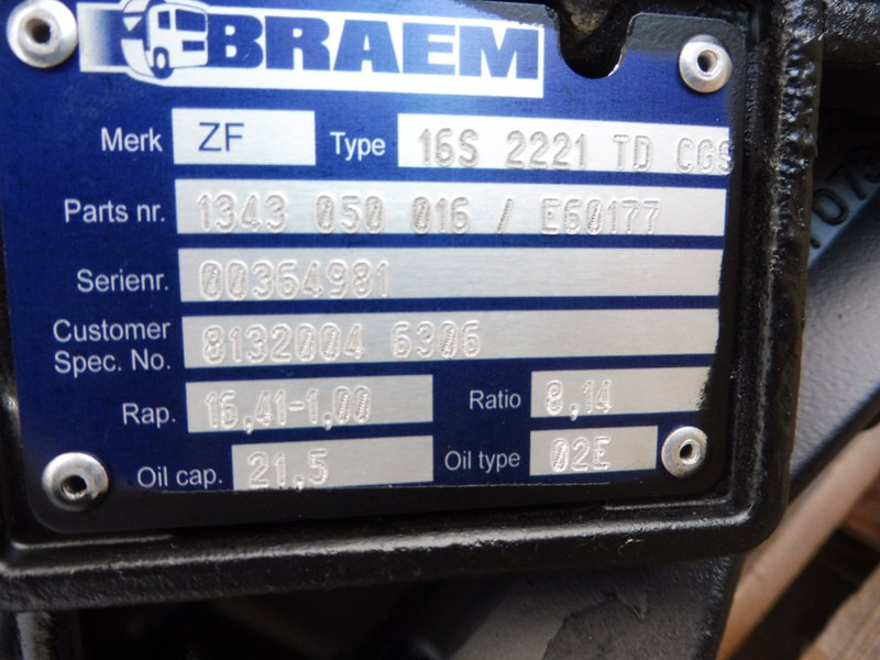 ZF 16S2221TD+IT - Sebességváltó - Teherautó: 5 kép. ZF 16S2221TD+IT - Sebességváltó - Teherautó: 5 kép.