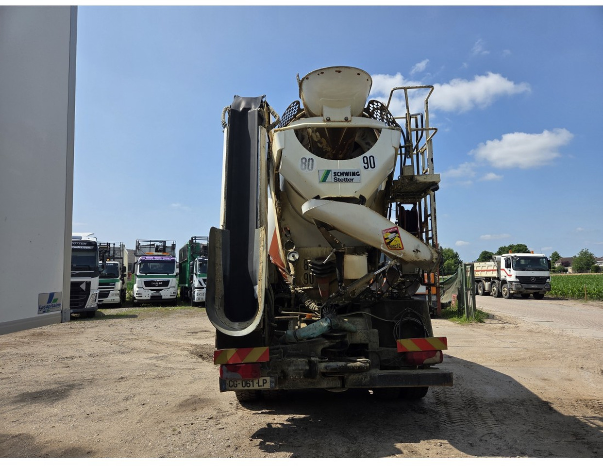 MAN TGS 35.400 8X4 Concrete Mixer Stetter 9m3 Steelsuspension - Betonmixer: 3 kép. MAN TGS 35.400 8X4 Concrete Mixer Stetter 9m3 Steelsuspension - Betonmixer: 3 kép.