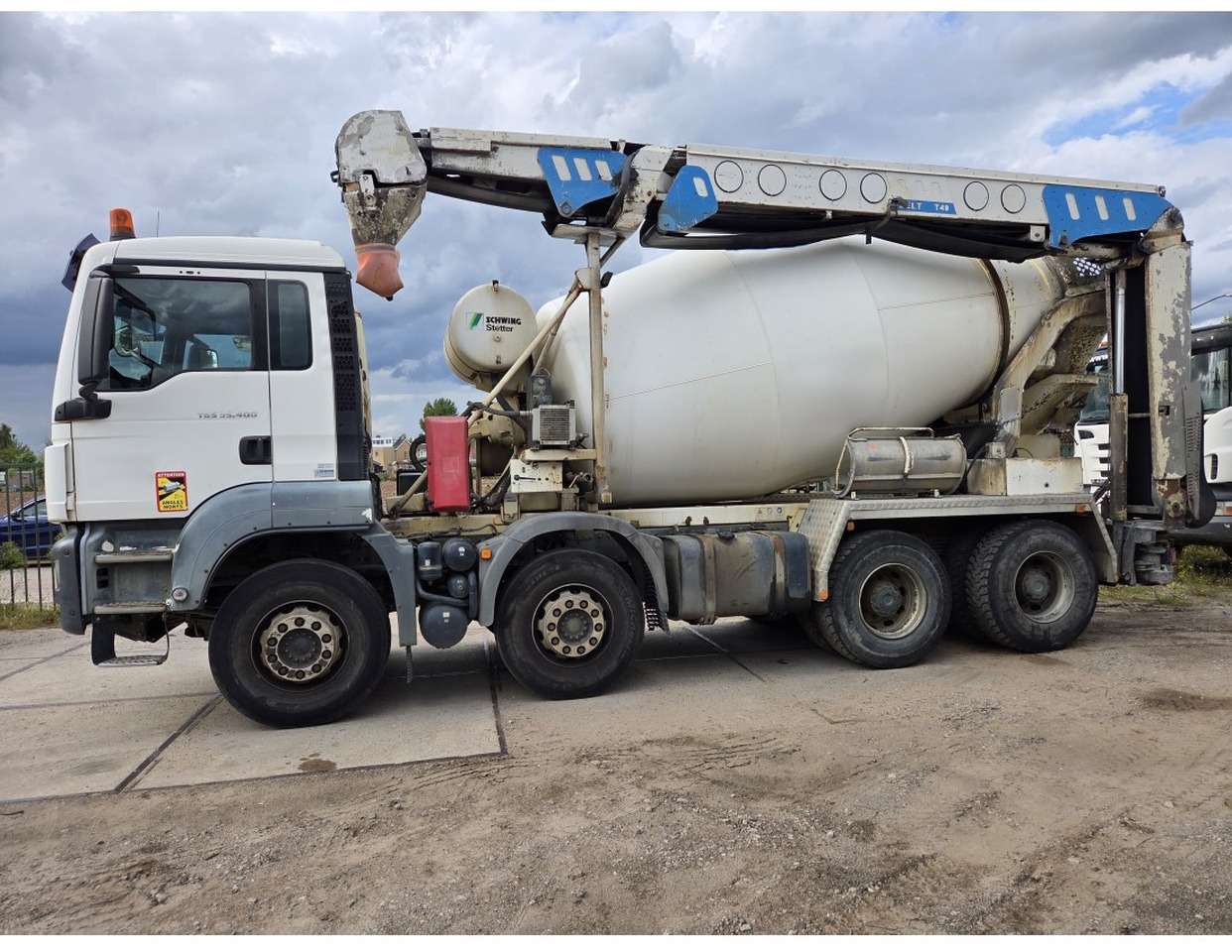 TGS 35.400 8X4 Concrete Mixer Stetter Euro 6 Steelsuspension - Betonmixer: 2 kép. TGS 35.400 8X4 Concrete Mixer Stetter Euro 6 Steelsuspension - Betonmixer: 2 kép.