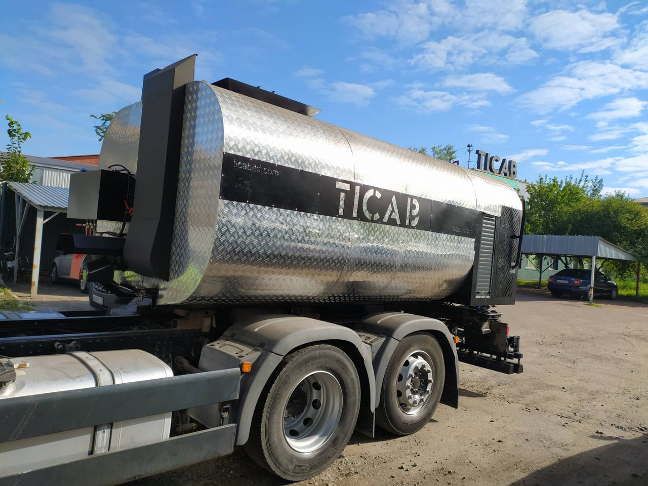 Új Betonpumpa TICAB Asphalt Distributor, 8000 L, Аutonomous Asphalt Sprayer, Manufacturer: 11 kép.