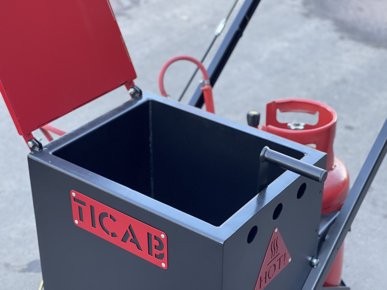 TICAB Manufacturer, Mini Crack Sealing Machine , Hand Push Crack Fill Machine - Bitumenszóró: 4 kép. TICAB Manufacturer, Mini Crack Sealing Machine , Hand Push Crack Fill Machine - Bitumenszóró: 4 kép.