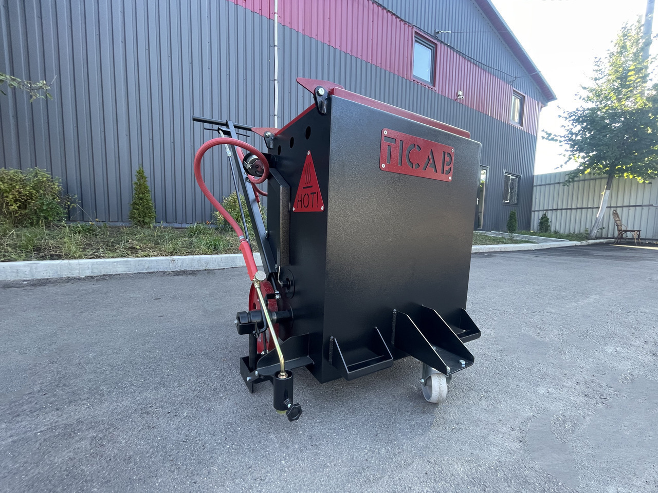 TICAB Mini Crack Sealing Machine , Hand Push Crack Fill Machine, Manufacturer - Bitumenszóró: 3 kép. TICAB Mini Crack Sealing Machine , Hand Push Crack Fill Machine, Manufacturer - Bitumenszóró: 3 kép.