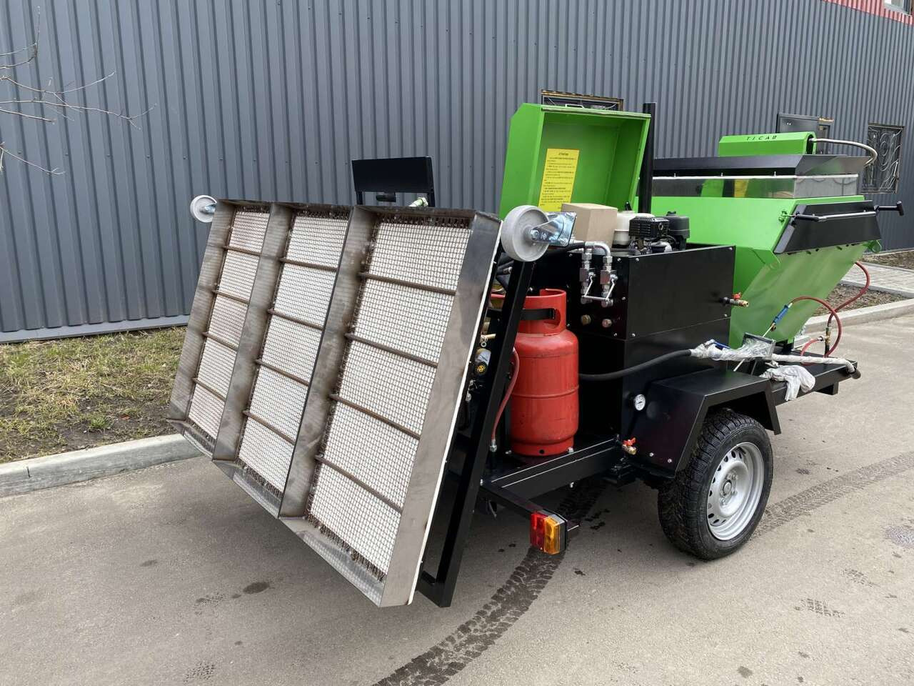 TICAB New Pothole Patching Machine, Asphalt Infrared Patching, Manufacturer, MIRA-3 - Aszfaltozó gép: 5 kép. TICAB New Pothole Patching Machine, Asphalt Infrared Patching, Manufacturer, MIRA-3 - Aszfaltozó gép: 5 kép.