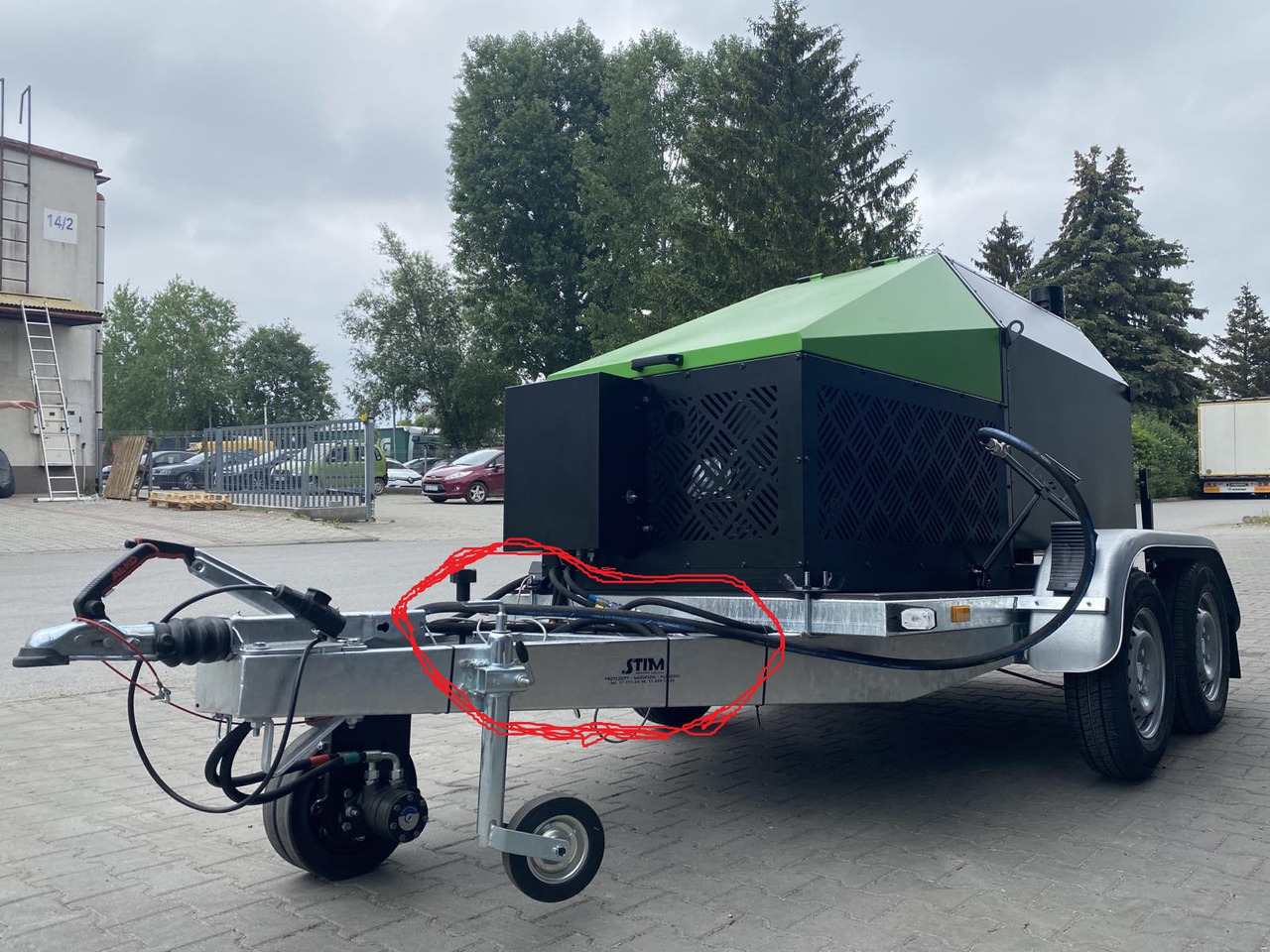 TICAB SelfPropelled Bitumen Emulsion Sprayer,1000L,Manufacturer - Bitumenszóró: 4 kép. TICAB SelfPropelled Bitumen Emulsion Sprayer,1000L,Manufacturer - Bitumenszóró: 4 kép.