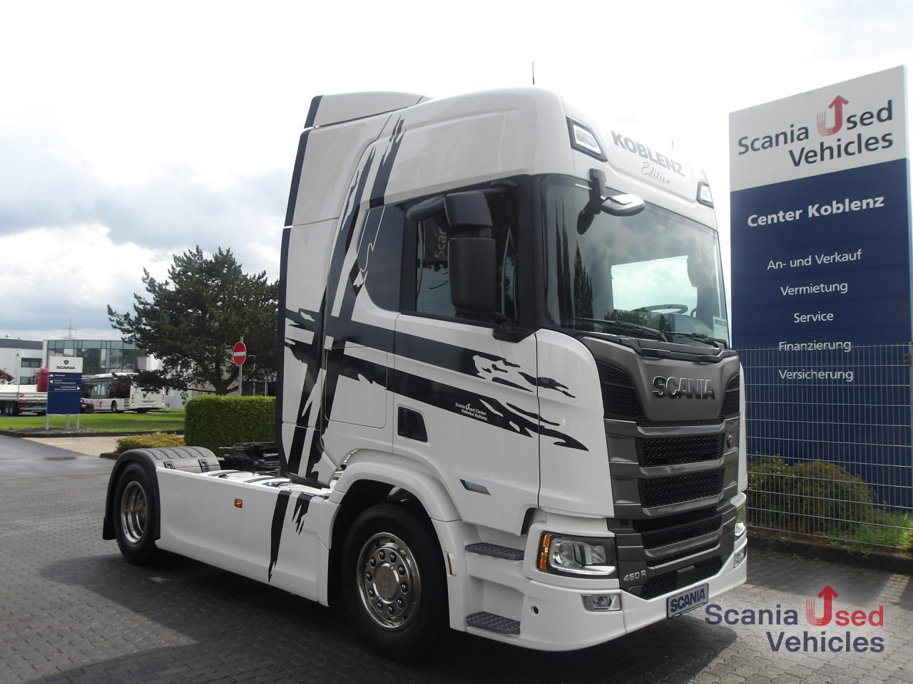 SCANIA R 460 NA - KOBLENZ EDiTiON - HIGHLINE - ACC - Nyergesvontató: 1 kép. SCANIA R 460 NA - KOBLENZ EDiTiON - HIGHLINE - ACC - Nyergesvontató: 1 kép.