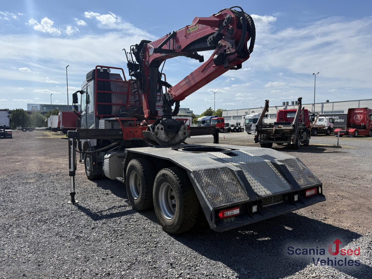 Rönkszállító teherautó VOLVO FH500 - 6X4 - Palfinger Epsilon S260 L - Langholz: 12 kép.