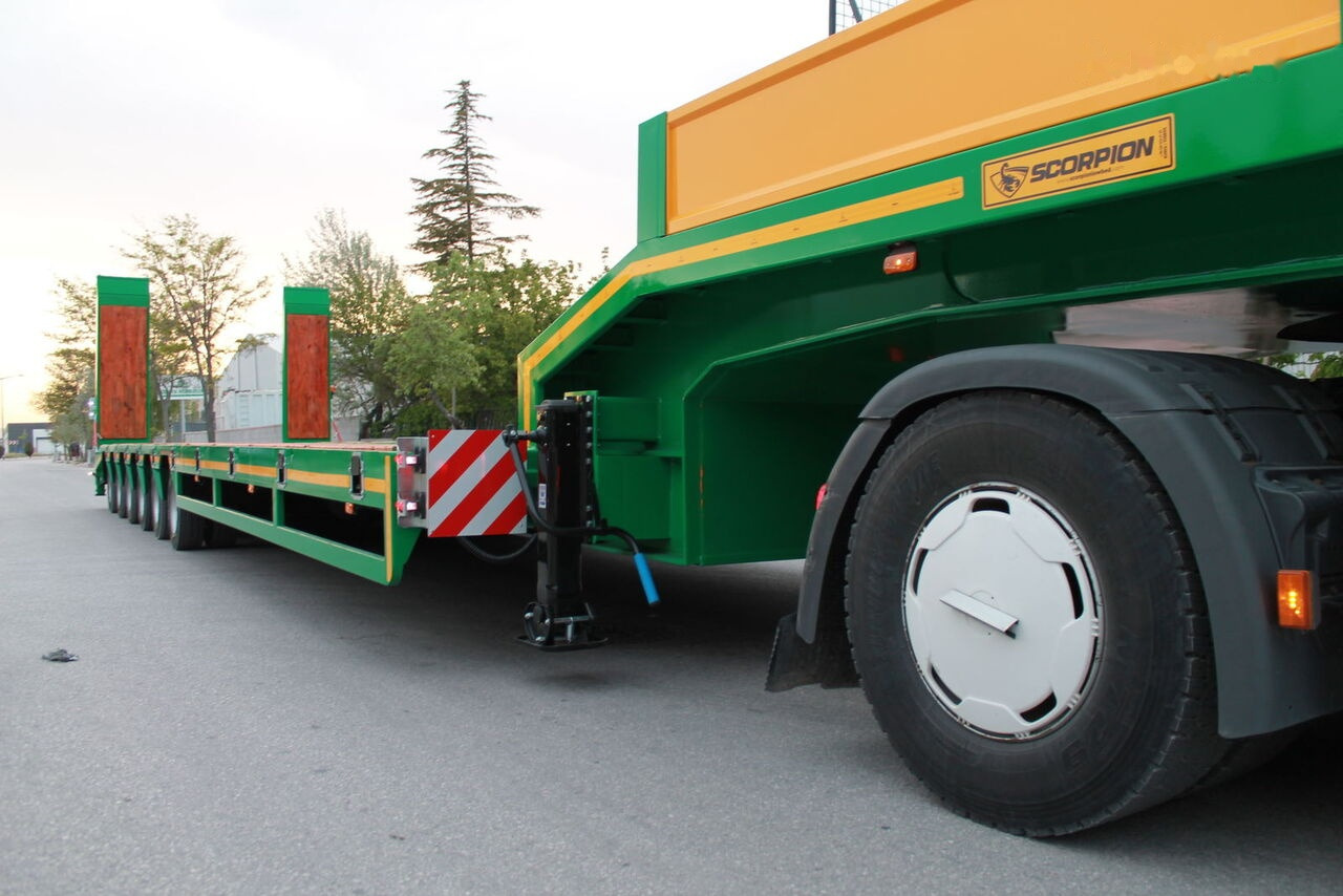Scorpion Trailer 2023 NEW 6 AXLE (MANUFACTURER COMPANY) - Félpótkocsi mélybölcsős: 5 kép. Scorpion Trailer 2023 NEW 6 AXLE (MANUFACTURER COMPANY) - Félpótkocsi mélybölcsős: 5 kép.
