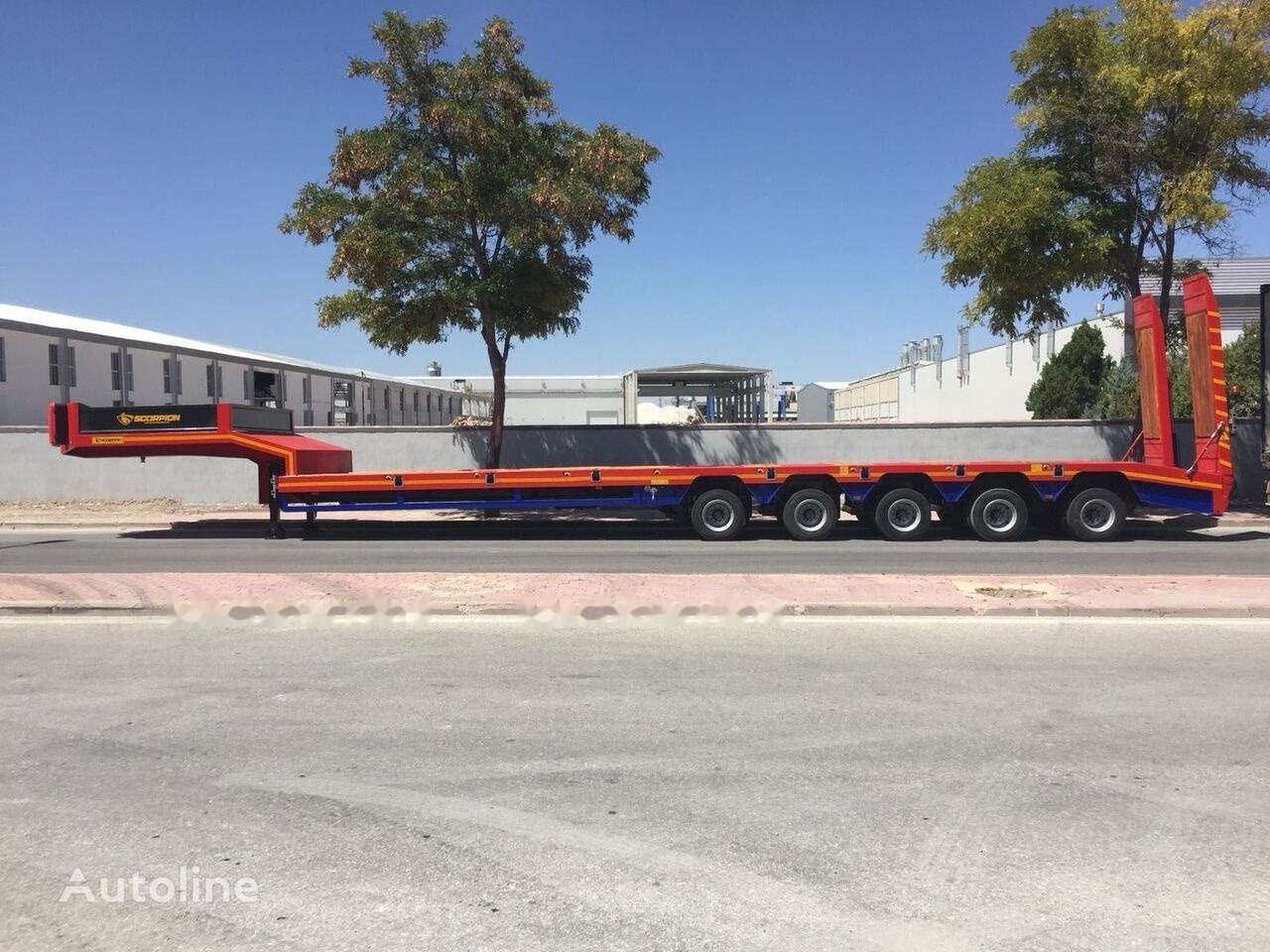 Scorpion Trailer 2024 NEW 5 AXLE (MANUFACTURER COMPANY) - Félpótkocsi mélybölcsős: 3 kép. Scorpion Trailer 2024 NEW 5 AXLE (MANUFACTURER COMPANY) - Félpótkocsi mélybölcsős: 3 kép.