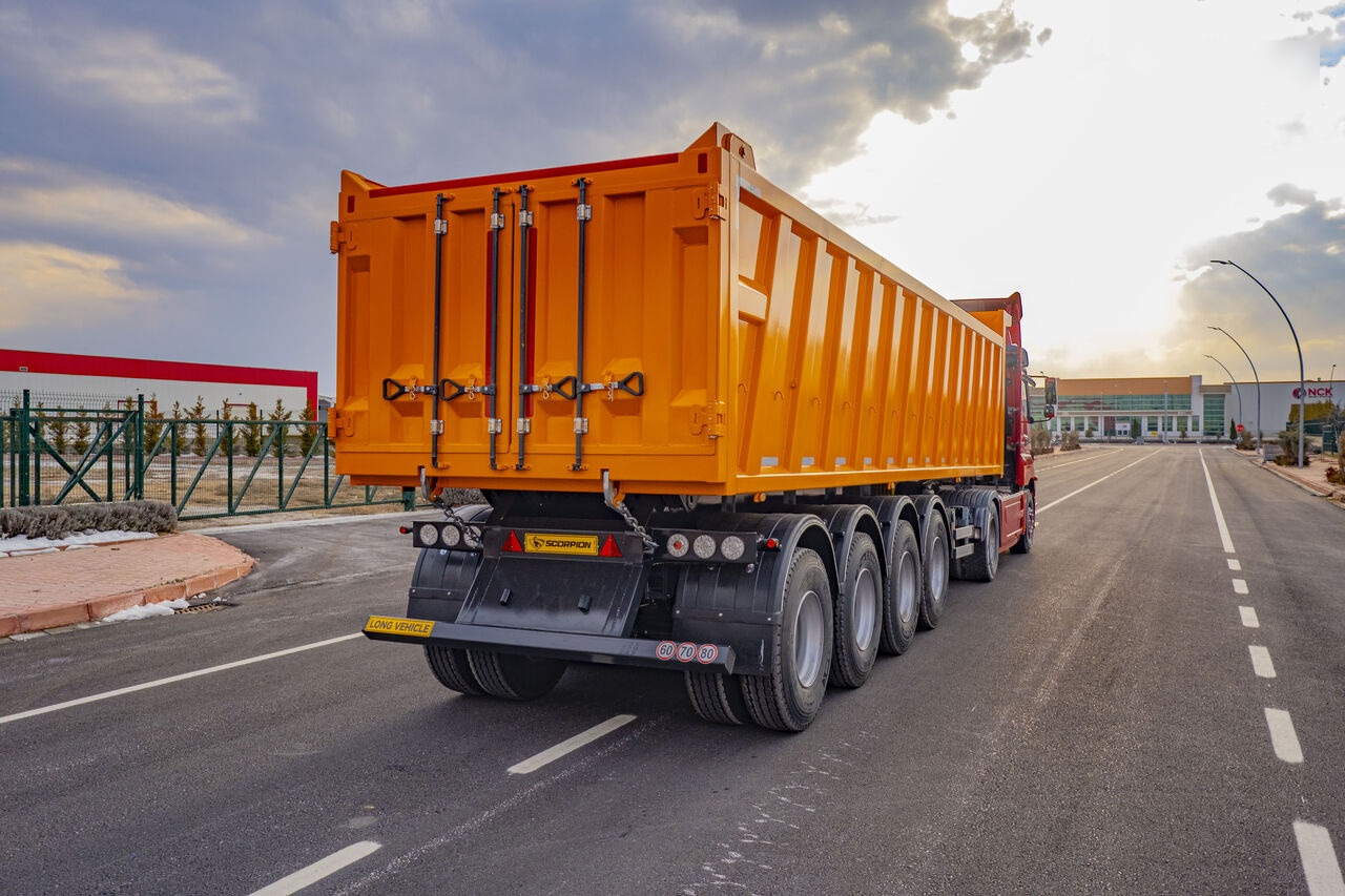 Scorpion Trailer BULK TIPPER (MANUFACTURER COMPANY) - Félpótkocsi billenőplatós: 1 kép. Scorpion Trailer BULK TIPPER (MANUFACTURER COMPANY) - Félpótkocsi billenőplatós: 1 kép.
