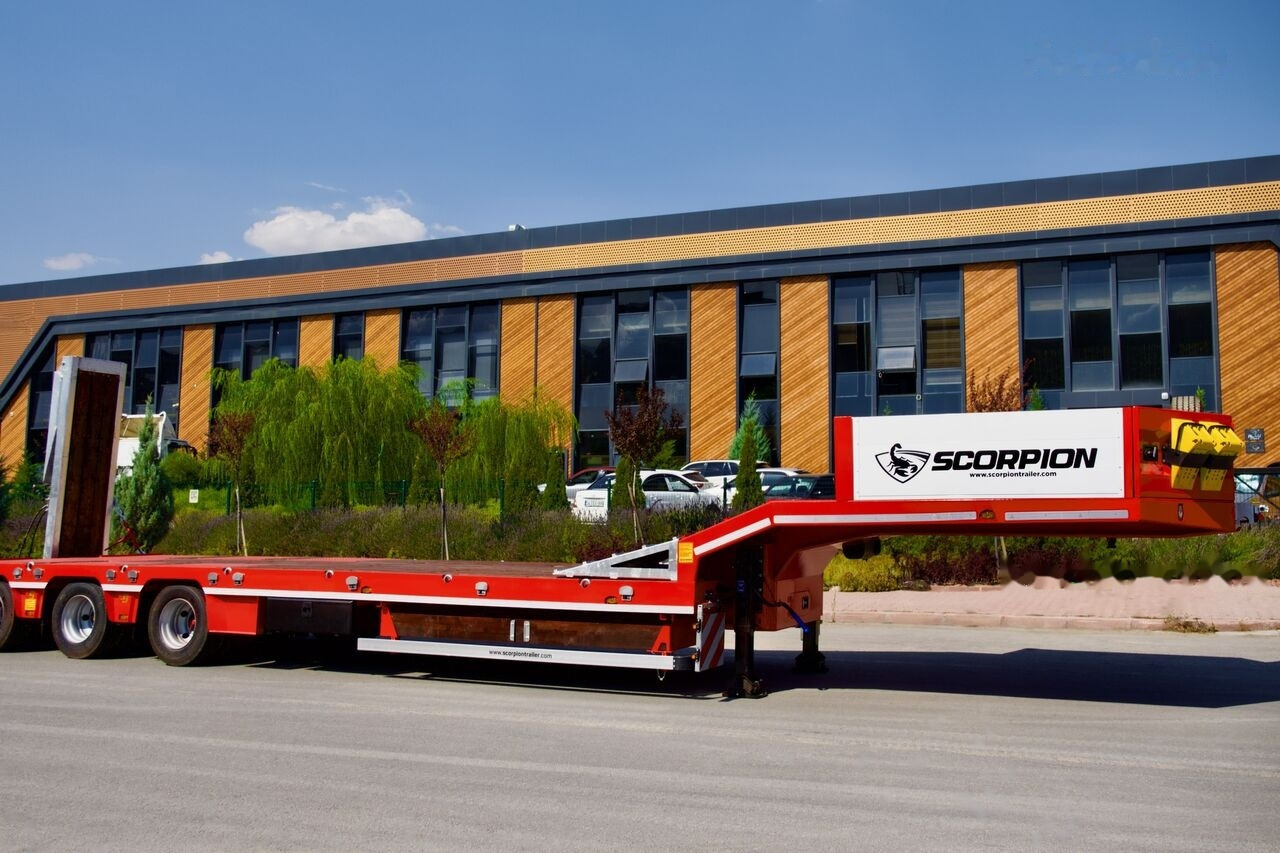 Scorpion Trailer SCORPION TRAILER NEW 3 AXLE LWOBED SEMI TRAILER (MANUFACTURER COMPANY) - Félpótkocsi mélybölcsős: 1 kép. Scorpion Trailer SCORPION TRAILER NEW 3 AXLE LWOBED SEMI TRAILER (MANUFACTURER COMPANY) - Félpótkocsi mélybölcsős: 1 kép.