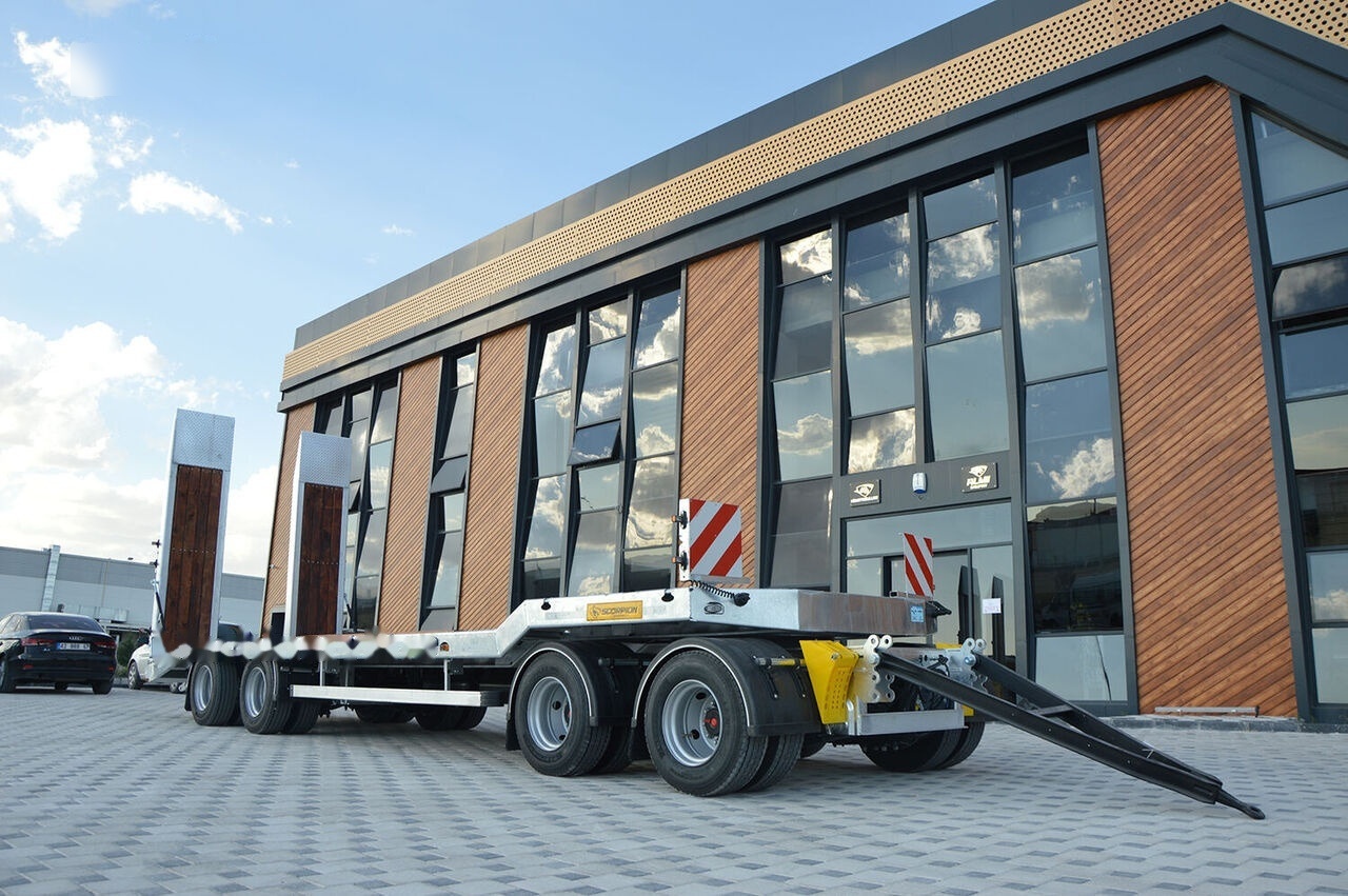 Új Pótkocsi mélybölcsős a következők szállításához nehézgépek Scorpion Trailer SCORPION TRAILER UNUSED 4 AXLE LOWLOADER (MANUFACTURER COMPANY): 7 kép. Új Pótkocsi mélybölcsős a következők szállításához nehézgépek Scorpion Trailer SCORPION TRAILER UNUSED 4 AXLE LOWLOADER (MANUFACTURER COMPANY): 7 kép.