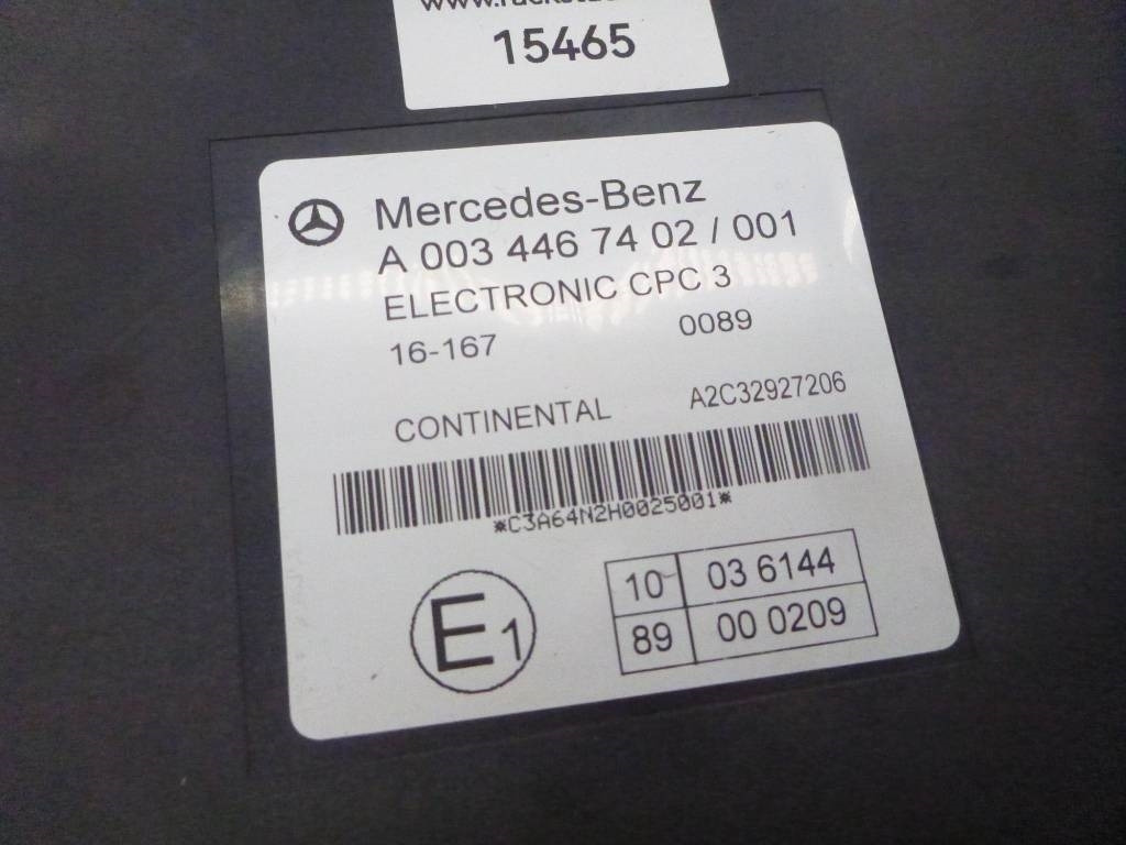 Mercedes-Benz CPC3 Styrenhet - Elektromos rendszer - Teherautó: 2 kép. Mercedes-Benz CPC3 Styrenhet - Elektromos rendszer - Teherautó: 2 kép.