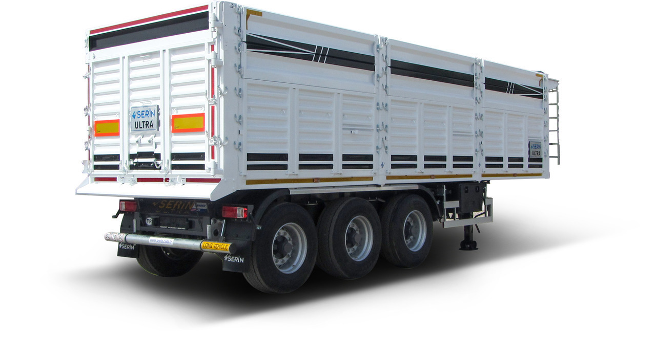 SERIN 8,60 Ultra Tipper Semi Trailer - Félpótkocsi billenőplatós: 3 kép. SERIN 8,60 Ultra Tipper Semi Trailer - Félpótkocsi billenőplatós: 3 kép.
