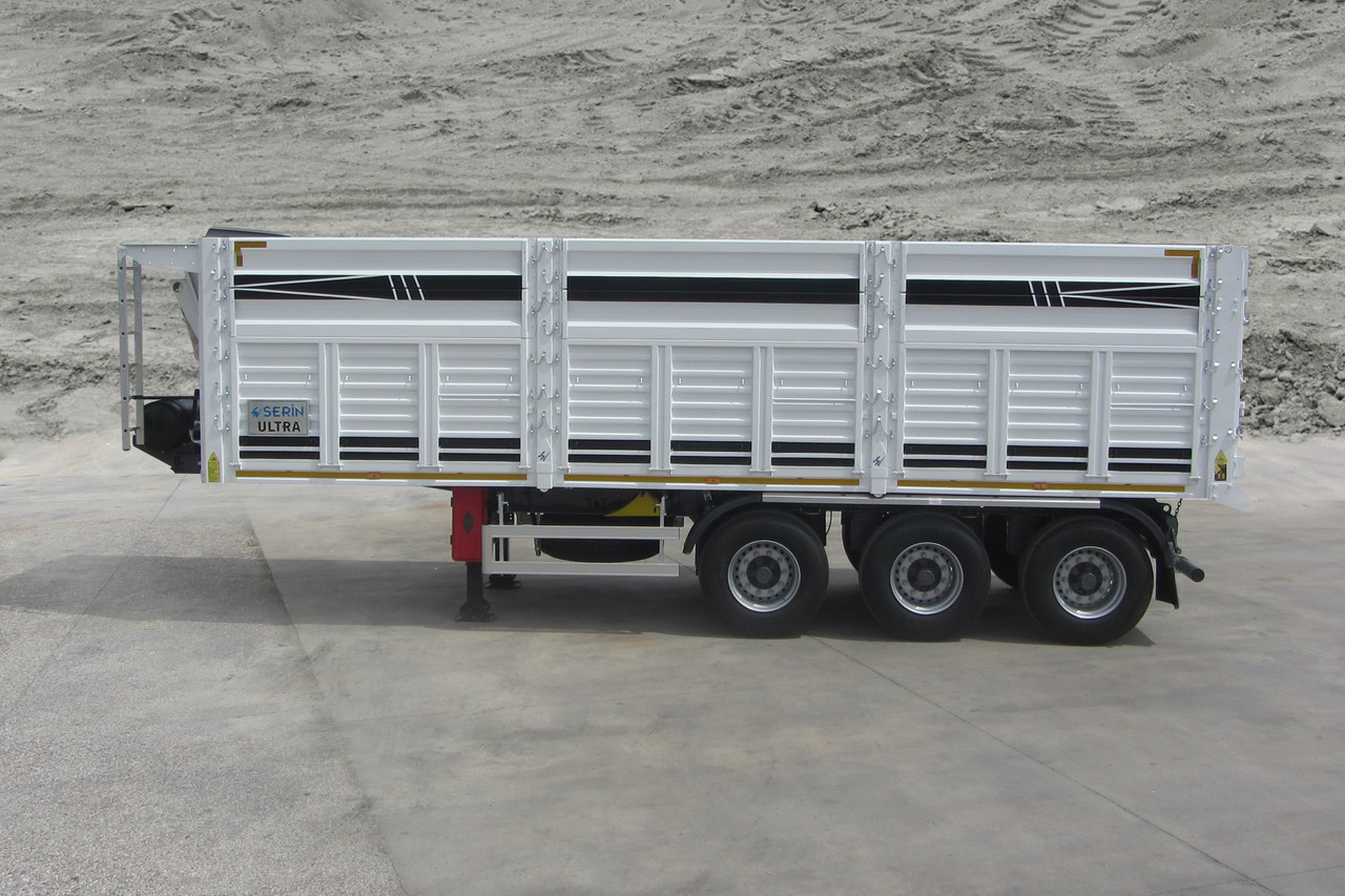SERIN 8,60 Ultra Tipper Semi Trailer - Félpótkocsi billenőplatós: 2 kép. SERIN 8,60 Ultra Tipper Semi Trailer - Félpótkocsi billenőplatós: 2 kép.