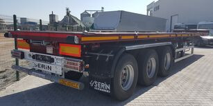 SERIN Flat-Bed Semitrailer - Platós félpótkocsi: 5 kép. SERIN Flat-Bed Semitrailer - Platós félpótkocsi: 5 kép.