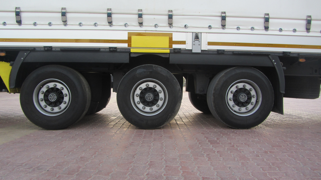Új Ponyvás félpótkocsi SERIN Optima Curtainsider Semi Trailer: 12 kép.
