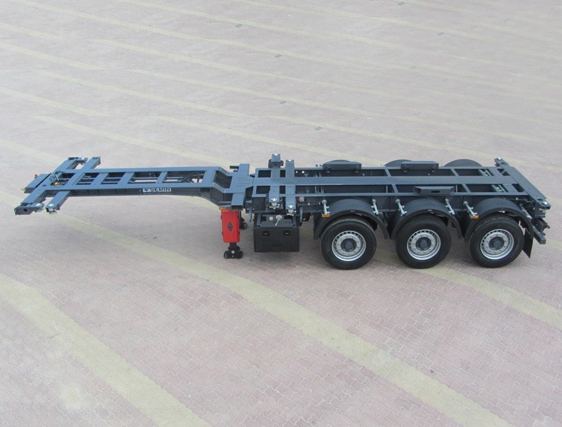 SERIN Telescopik Container Carrier Semi Trailer 1x20'/2x20'/1x30'/1x40'/1x45' - Félpótkocsi cserefelépítményes: 1 kép. SERIN Telescopik Container Carrier Semi Trailer 1x20'/2x20'/1x30'/1x40'/1x45' - Félpótkocsi cserefelépítményes: 1 kép.