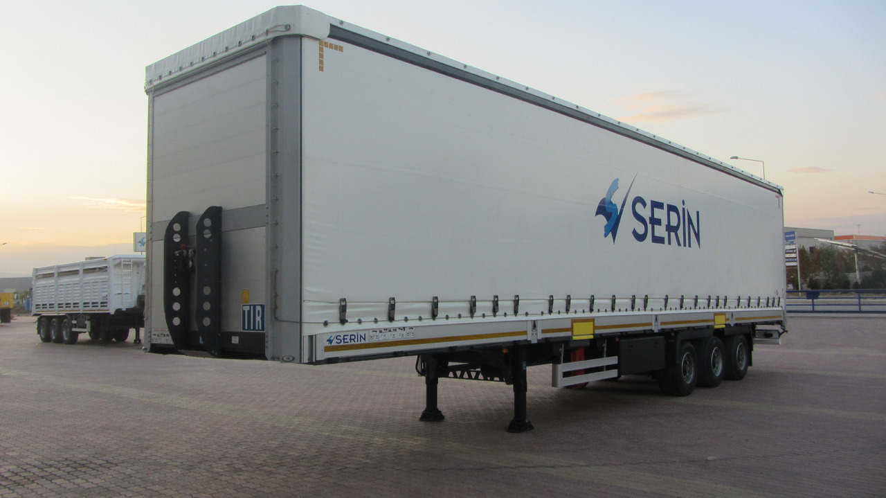 SERIN Tenteli Optima Curtainsider Semi Trailer - Ponyvás félpótkocsi: 1 kép. SERIN Tenteli Optima Curtainsider Semi Trailer - Ponyvás félpótkocsi: 1 kép.