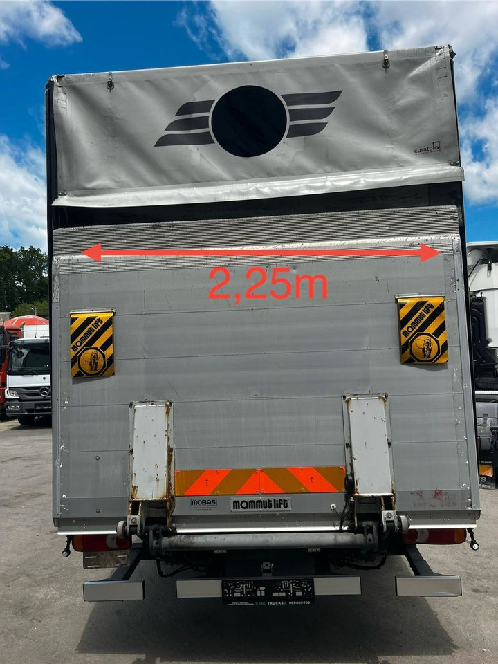 Iveco 75E19 Eurocargo, E6, Ladebordwand - Ponyvás kisteherautó: 4 kép. Iveco 75E19 Eurocargo, E6, Ladebordwand - Ponyvás kisteherautó: 4 kép.
